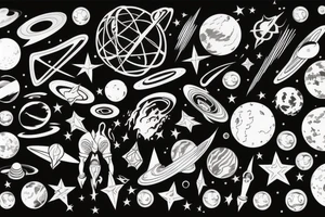Astrophysics tattoo idea
