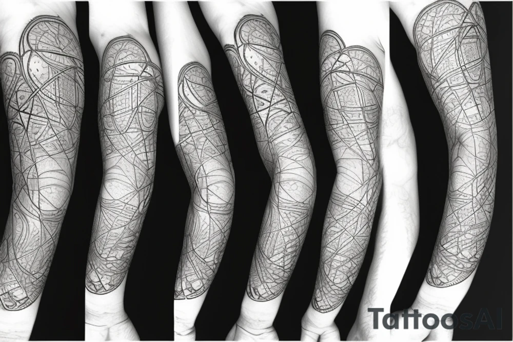 Neural network tattoo idea