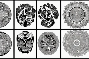 Data visualization tattoo idea