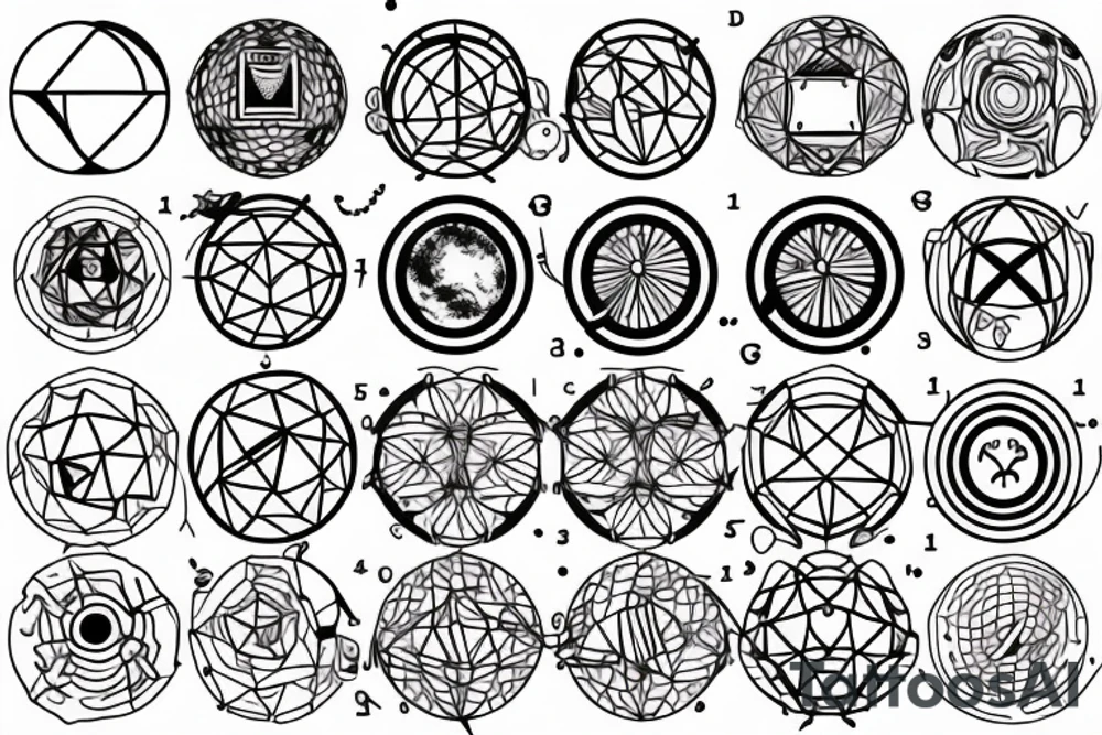 Universe containing data science tattoo idea