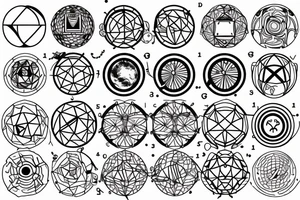 Universe containing data science tattoo idea