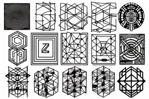 Neural network structure tattoo idea