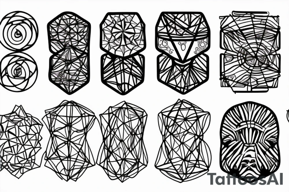 Neural network structure tattoo idea