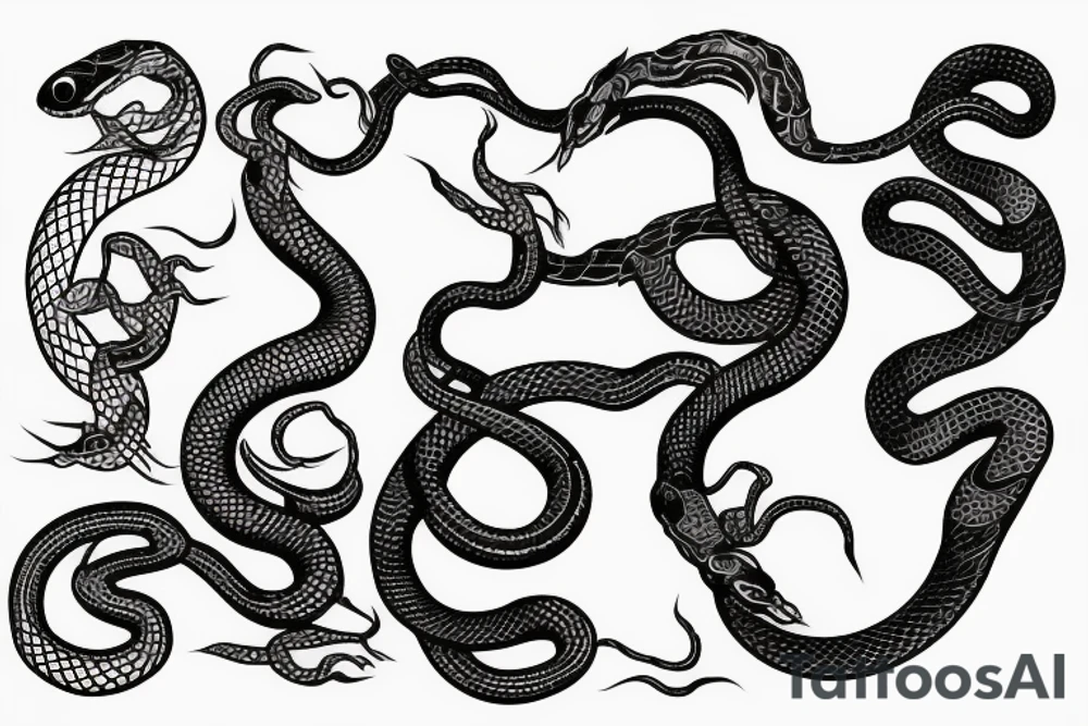 Snake tattoo idea