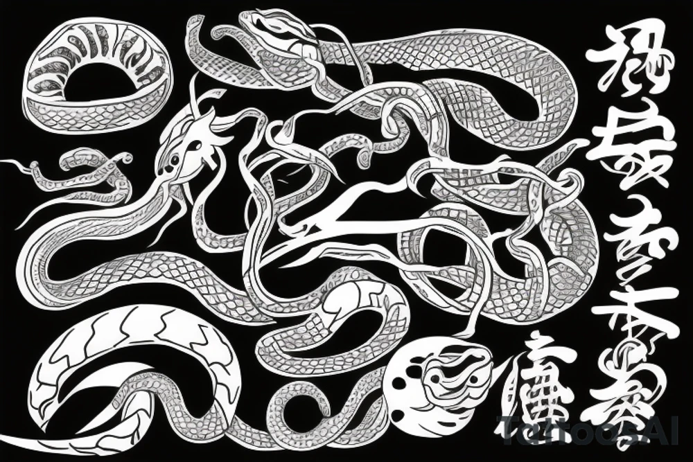 Snake tattoo idea