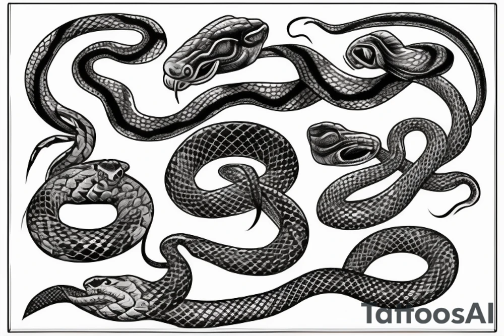 Snake tattoo idea