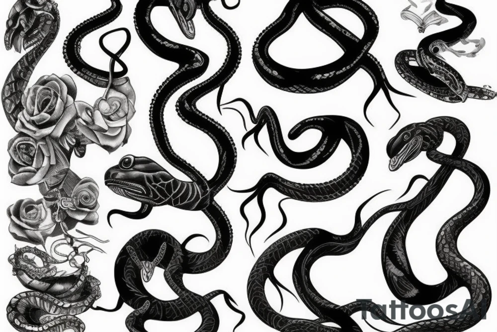 Snake tattoo idea
