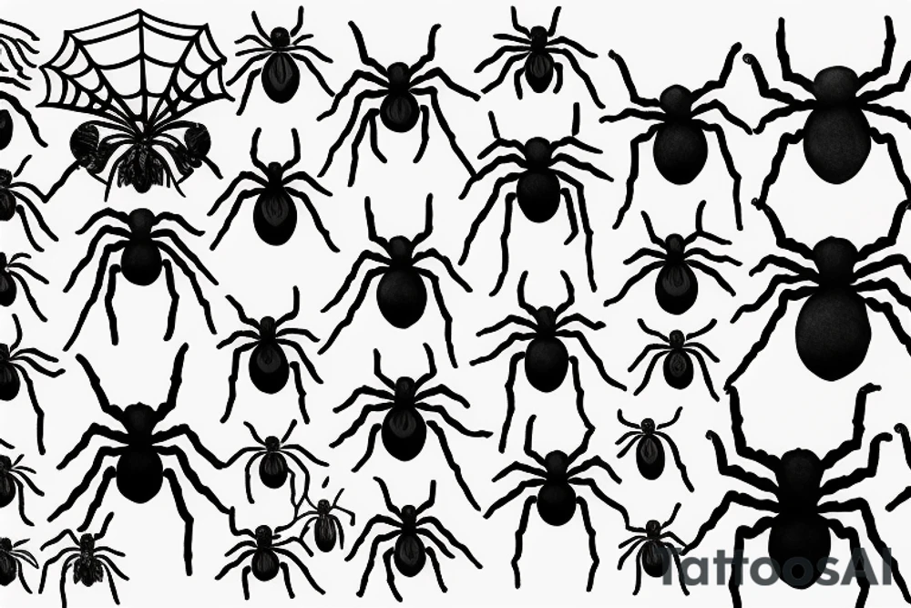 Spider tattoo idea