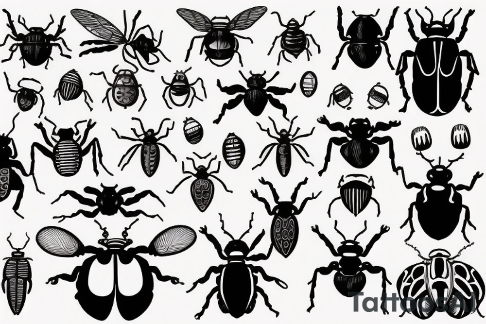 Beetle tattoo idea