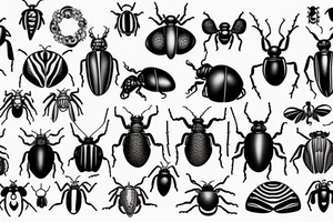 Beetle tattoo idea