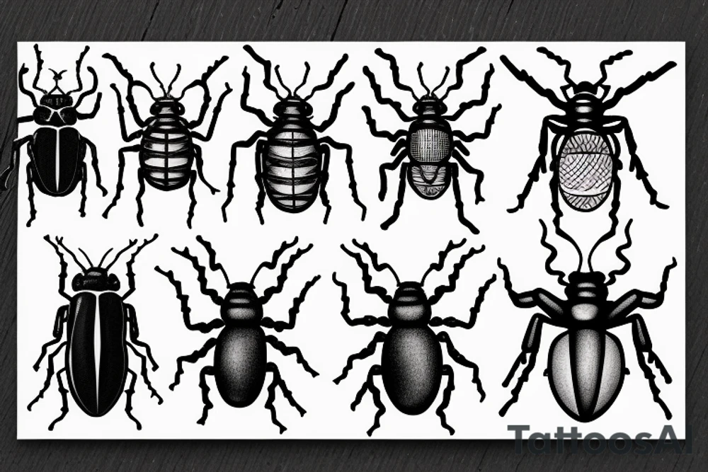 Beetle tattoo idea