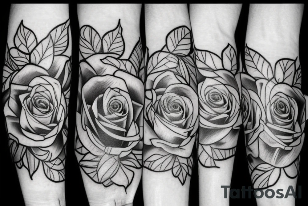 Roses tattoo idea