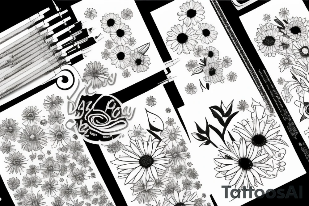 Daisy tattoo idea