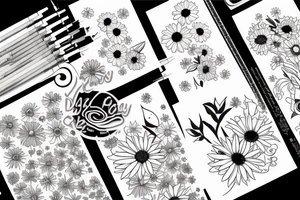 Daisy tattoo idea