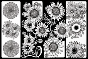 Daisy tattoo idea