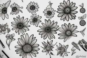 Daisy tattoo idea