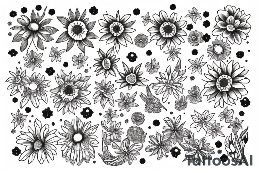 Daisy tattoo idea