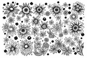 Daisy tattoo idea
