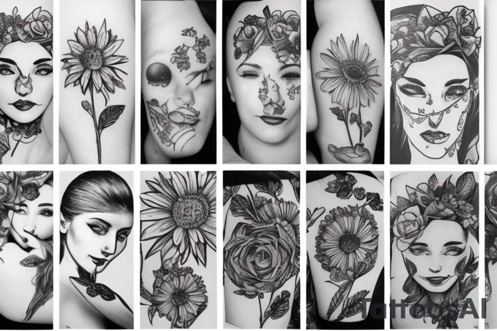 Daisy tattoo idea