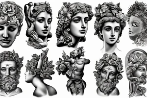 Greek Statue tattoo idea