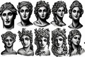 Greek Statue tattoo idea