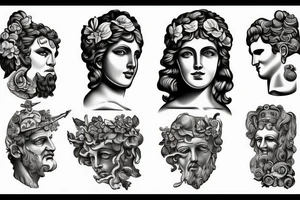 Greek Statue tattoo idea