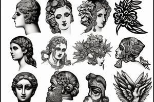 Greek Statue tattoo idea
