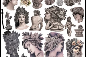 Greek Statue tattoo idea