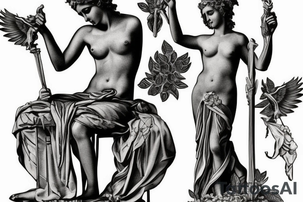 Greek Statue tattoo idea