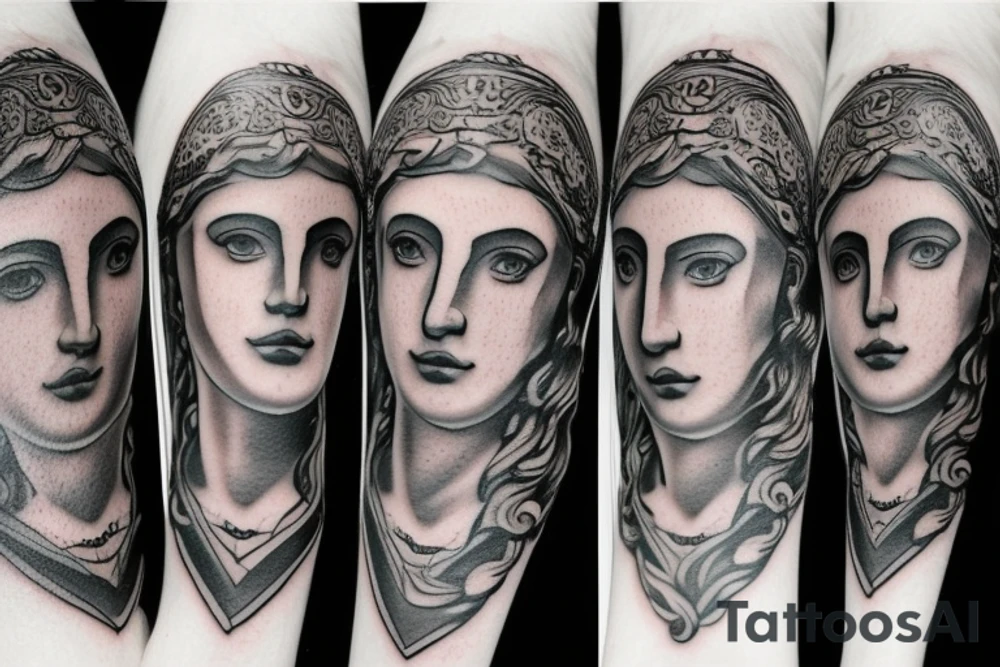 Greek Statue tattoo idea