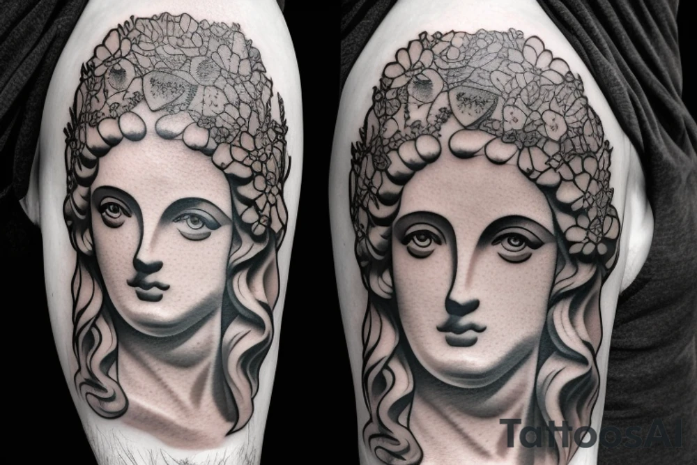 Greek Statue tattoo idea