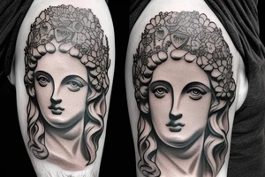 Greek Statue tattoo idea
