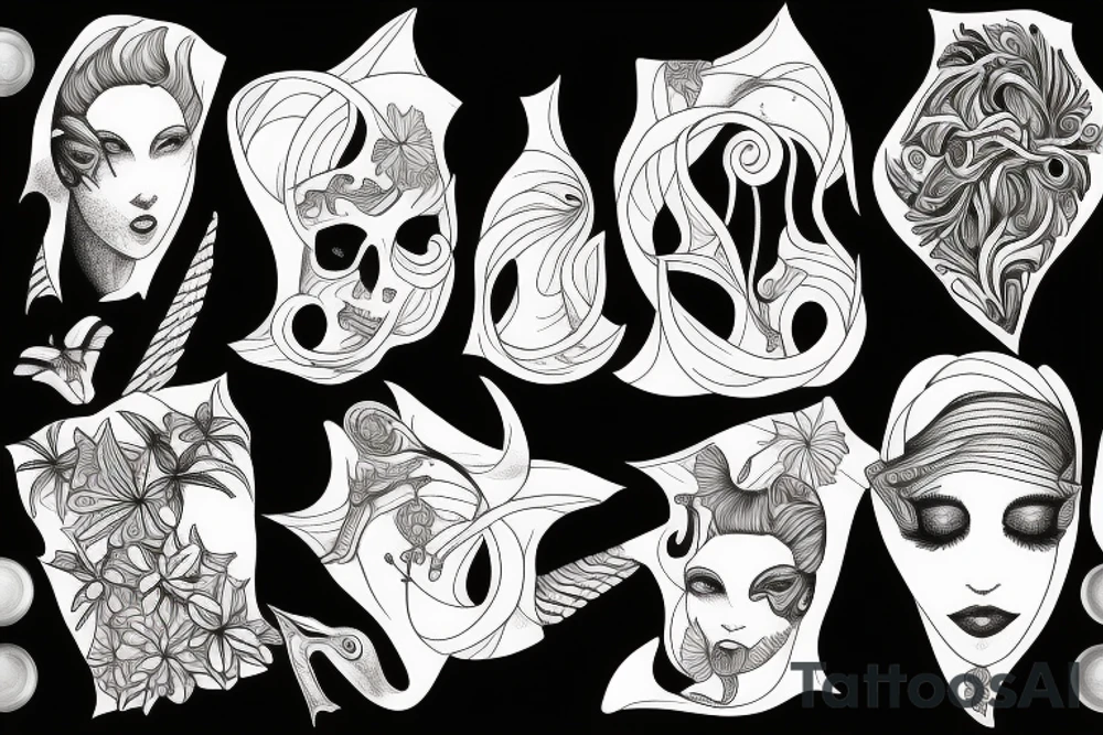 Narcissus tattoo idea