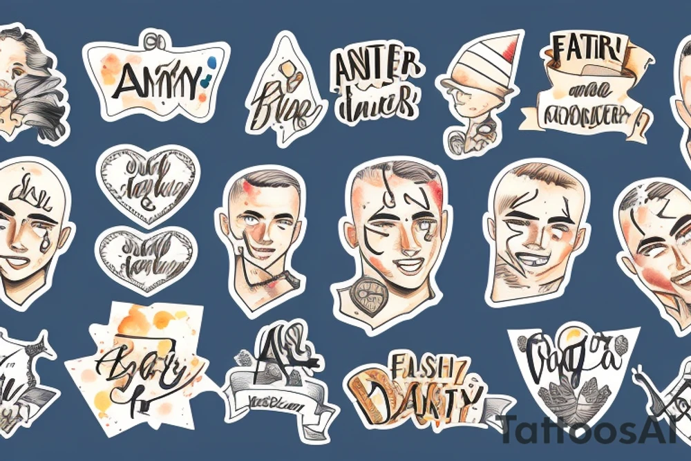 army father tattoo idea