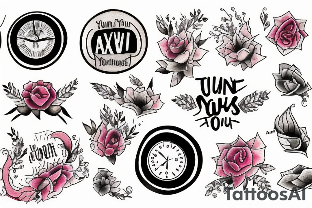 turn your nerves into excitement tattoo idea