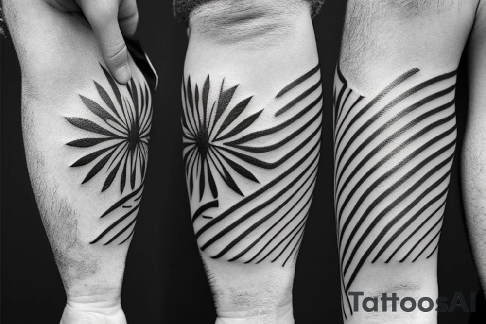 Kiribati flag tattoo idea