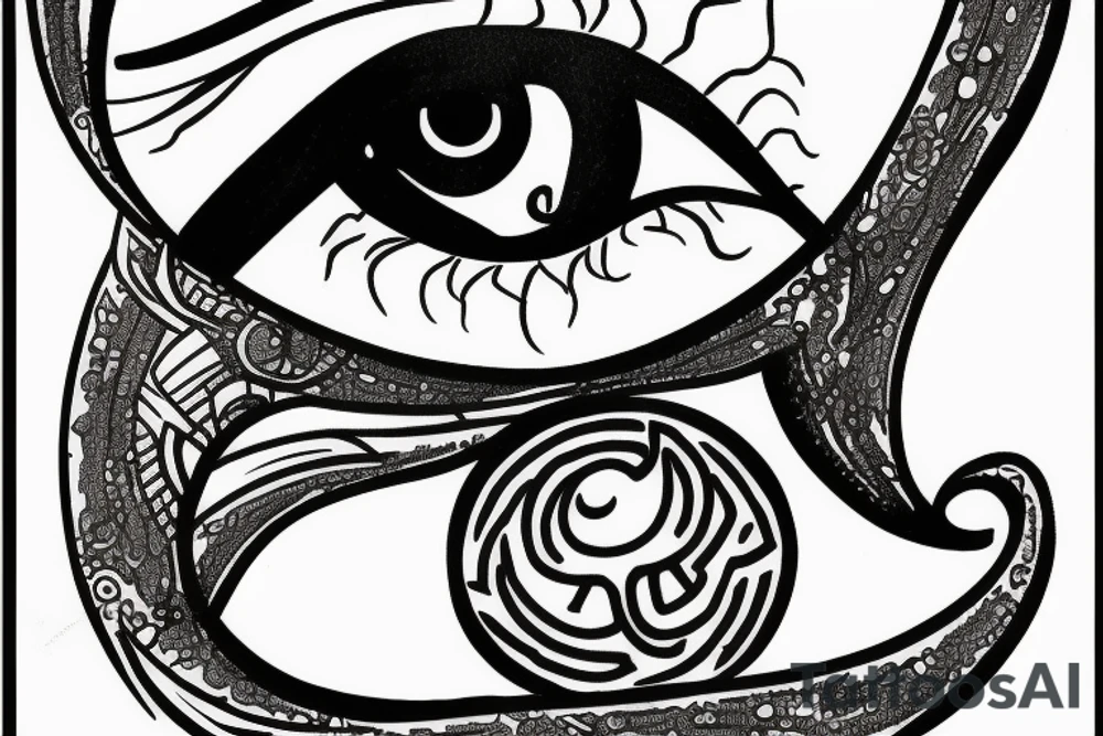 eye of horus tattoo idea