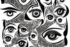 eye of horus tattoo idea