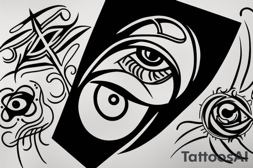 eye of horus tattoo idea
