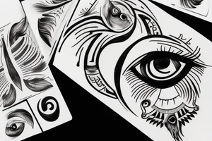eye of horus tattoo idea