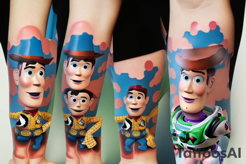 Toy story tattoo idea