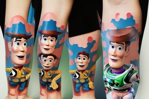 Toy story tattoo idea