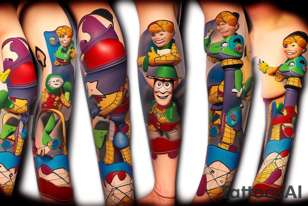 Toy story tattoo idea
