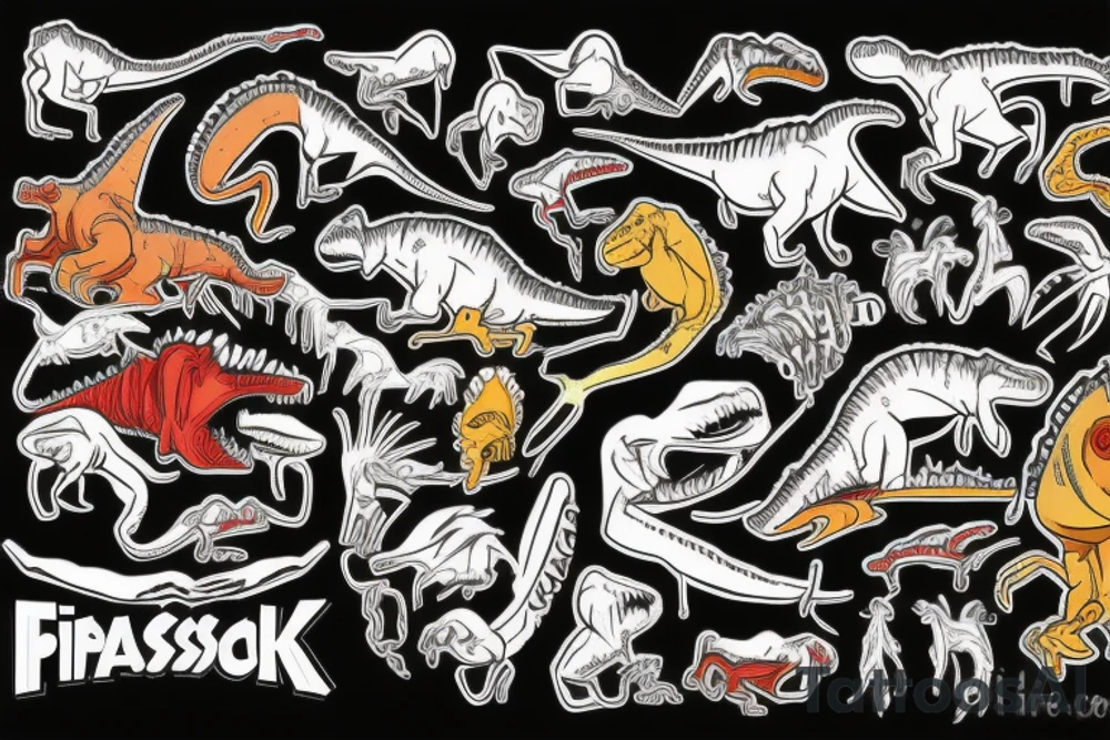 Jurassic park tattoo idea