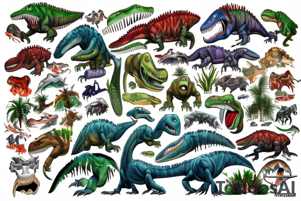 Jurassic park tattoo idea