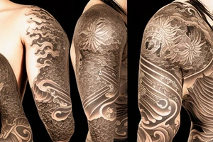 Samuraj tattoo idea