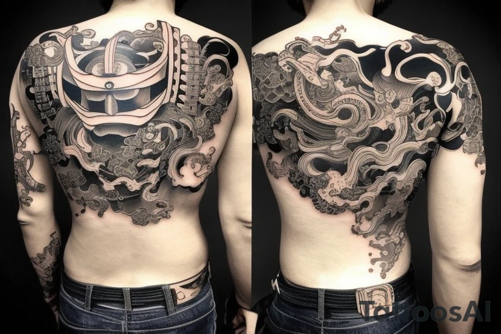 Samurai tattoo idea