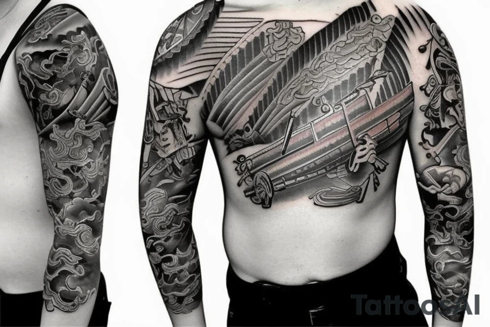 Samurai tattoo idea