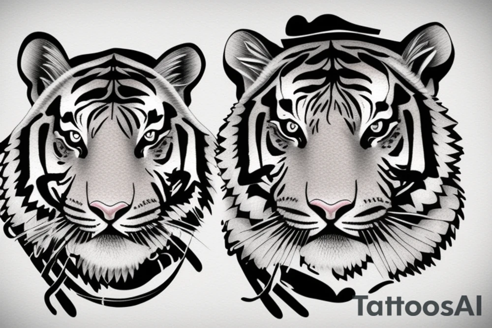 Tiger tattoo idea