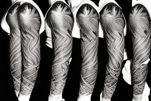 full sleeve  phoenix tattoo tattoo idea